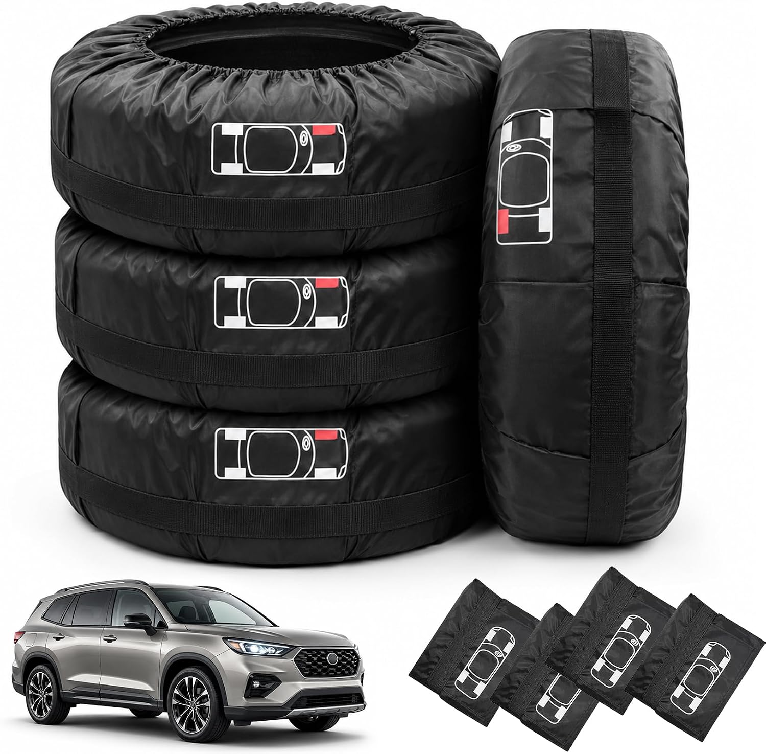 Reifentaschen zur Aufbewahrung – 18–23 Zoll, 4er Set
