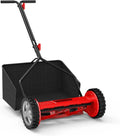Güde Hand-Spindelmäher GSPM 380 – Leiser Präzisionsrasenmäher, 38 cm Schnittbreite, 35 l Fangkorb, Schnitthöhenverstellung 12-42 mm, 5 Stahlklingen, für Flächen bis 400 m²