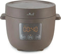 Yum Asia Tsuki Mini Reiskocher - Keramik, 2,5 Tassen, LED, Grau